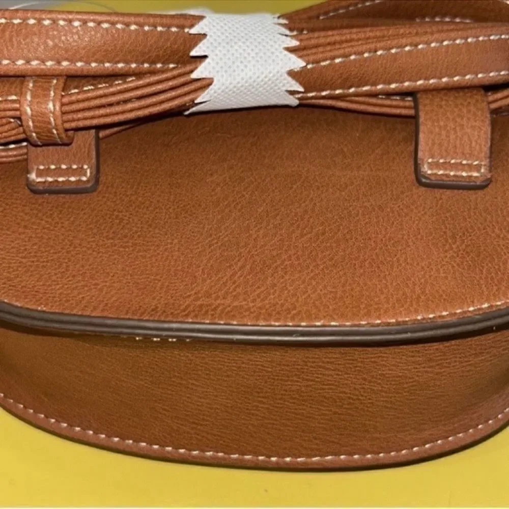 Rachel Zoe Vegan Leather Brown Crossbody/ Belt Bag. NWT
